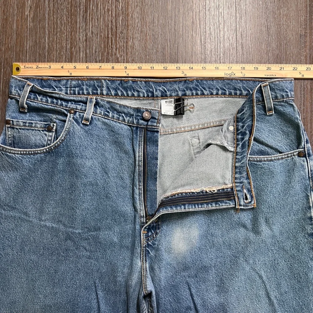 1998 Vintage Levi's 545 Loose Fit Jeans‎ Mens W44 L32 Brown Tab USA Made